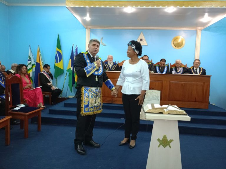 Deputada federal Sílvia Cristina participa da posse do grão mestre do Grande Oriente do Brasil em Rondônia